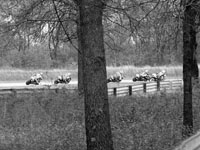 finally racing in a pack!