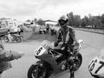 pit lane after the race