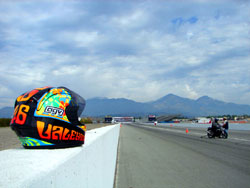 mountains in the distance