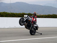 attempting to lean back a bit